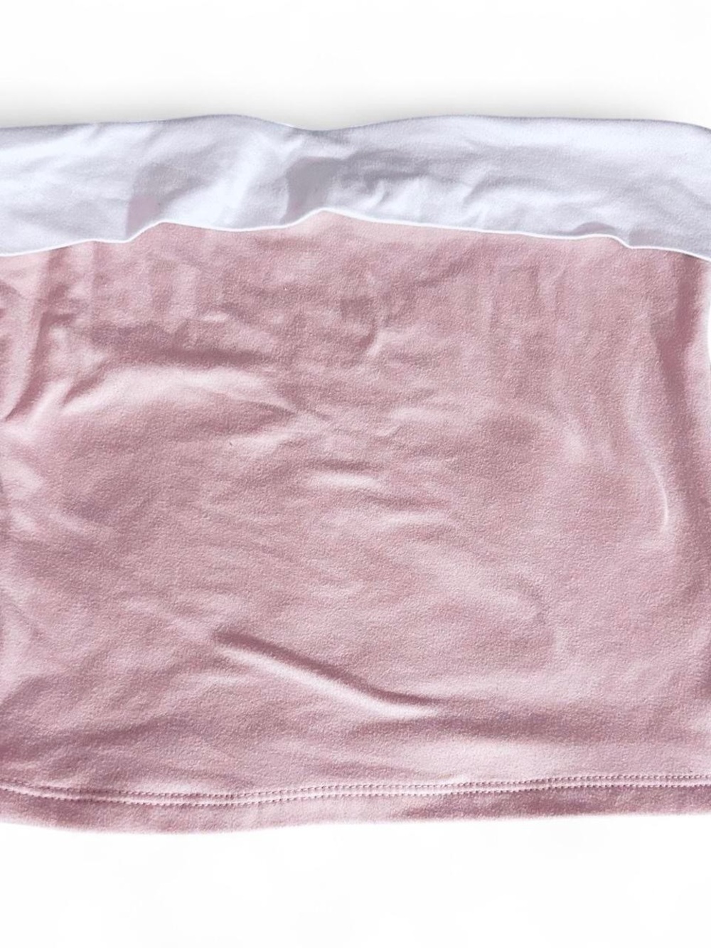 Pink Strapless Tube Top